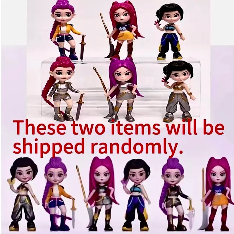 ๐ฅHot Sale๐ฅ6-piece doll set - anime model toy decoration