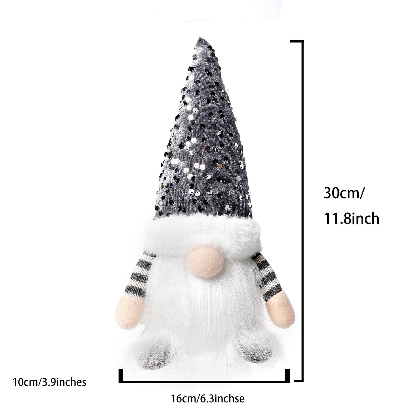 ✨ Lighted Christmas Gnome Plush – Premium Nordic Reindeer Santa Decoration for Festive Home & Gifts
