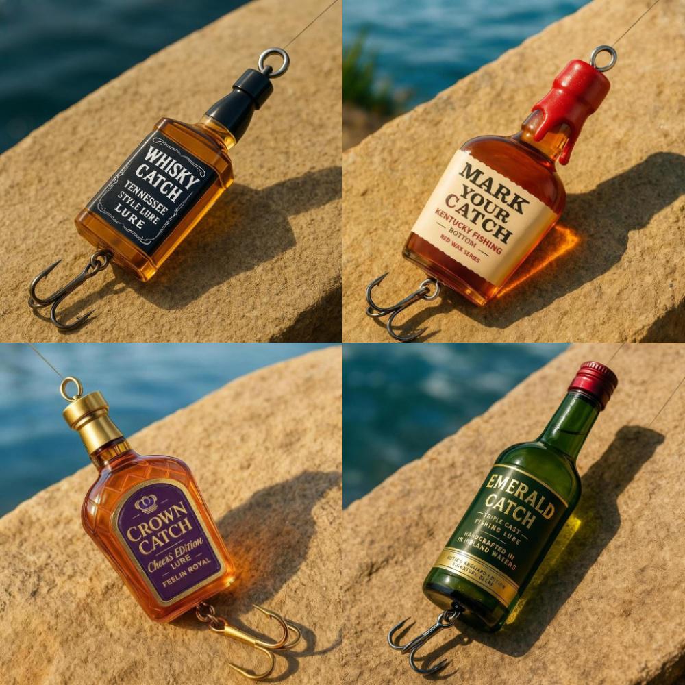 🔥Limited Time Discount 🔥-🎣Whisky Catch – Limited Edition Fishing Lure Set🥃
