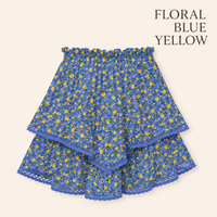 Floral Blue Yellow