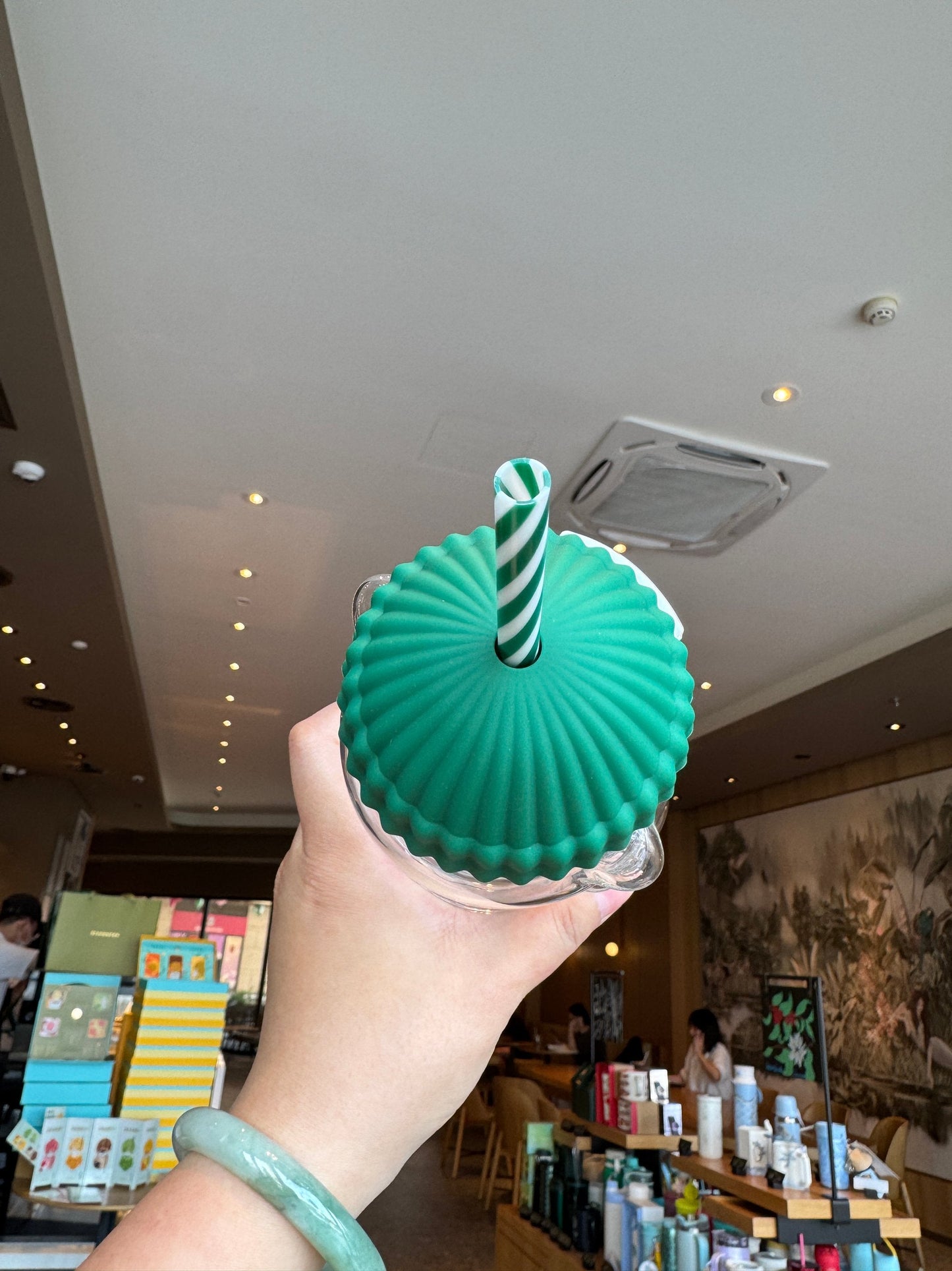 🔥Hot Sale 50% OFF🔥Bearista Glass Straw Cup 🐻✨