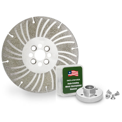🔥Limited Time Discount 🔥-⚙️ Angle Grinding Wheel – Electroplated Diamond 4 ½ PLUS+