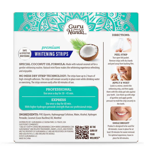 🔥Hot Sale 50% OFF🔥Gurunada Whitening Strips