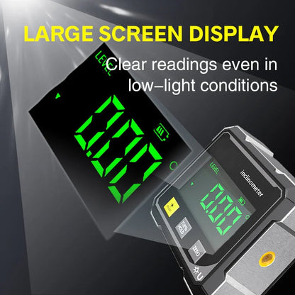 🔥Limited Time Discount 🔥4-Side Magnetic Digital Angle Gauge with Laser