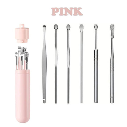 🔥Hot Sale 50% OFF🔥6 Counts/Set Ear Wax Removal Tool Set with Storage Tube