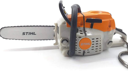 🔥Hot Sale🔥STIHL 0420 960 0003 Chainsaw Keyring with Realistic Battery Operated Sound Novelty