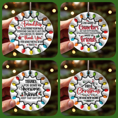 Friendship  Ornament-🎁Awesome Friend