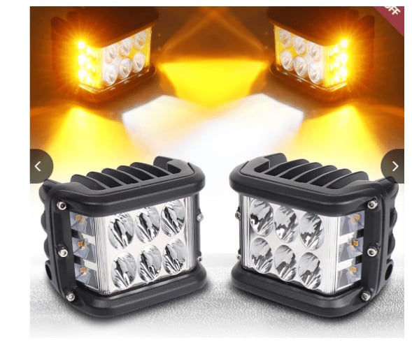 🎉🎉🎉 Limited time offer 🎉🎉🎉 double-sided two-color LED car lights.
