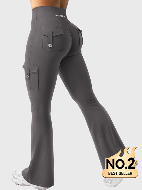 32" Cargo Flared Leggings