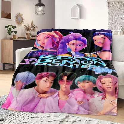 🔥Hot Sale 50% OFF🔥K-Pop Demon Hunter Blanket