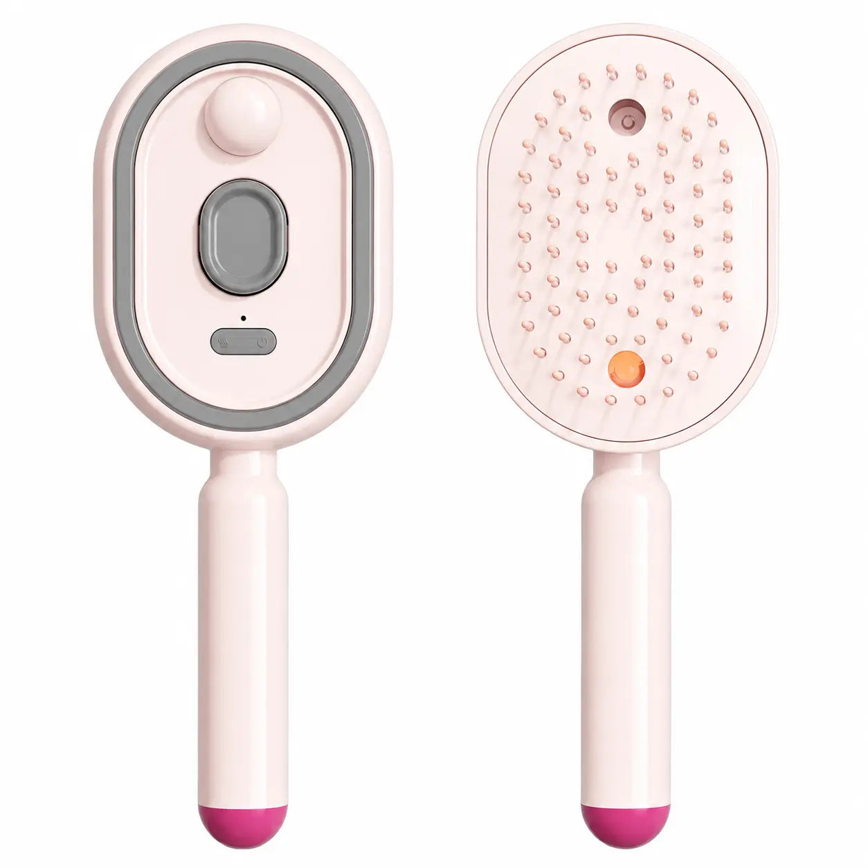❤️Flash Sale 50% OFF🔥Electric Mist Massage Hair Brush - Self-Cleaning Essential Oil Mist, Anti-Static Volumizing Hairbrush, Ideal Hair Care Gift