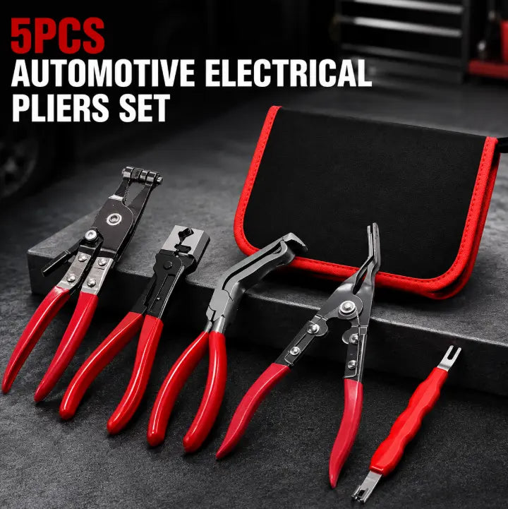 AutoClip 5-Piece Disconnect Pliers Kit