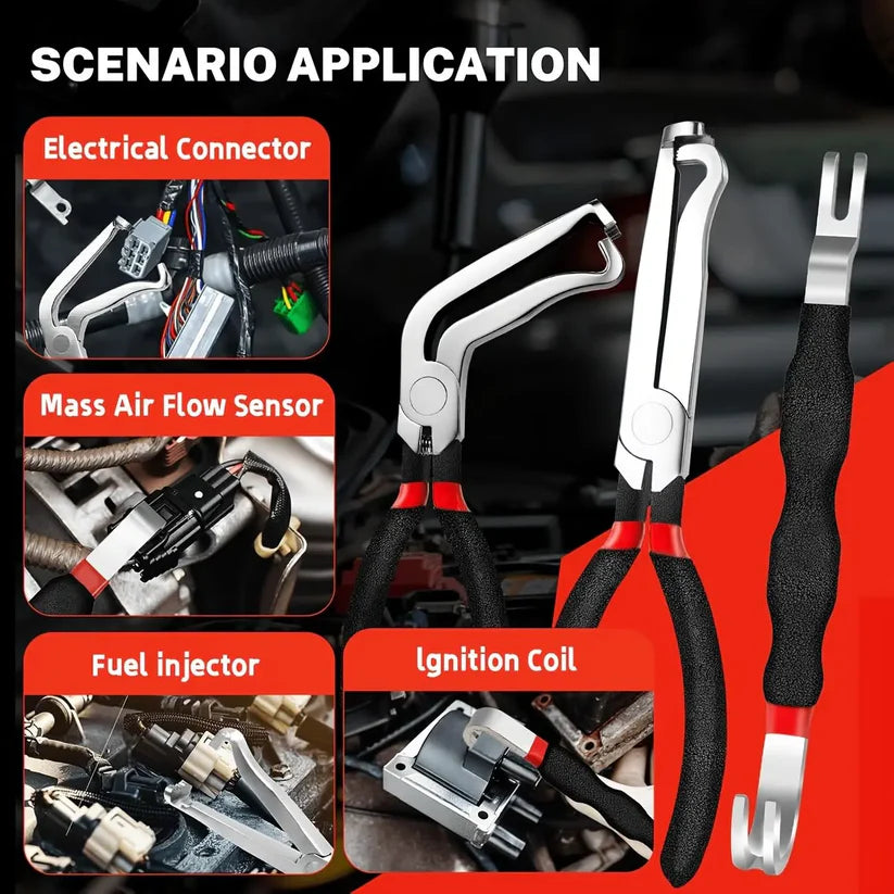 AutoClip 5-Piece Disconnect Pliers Kit