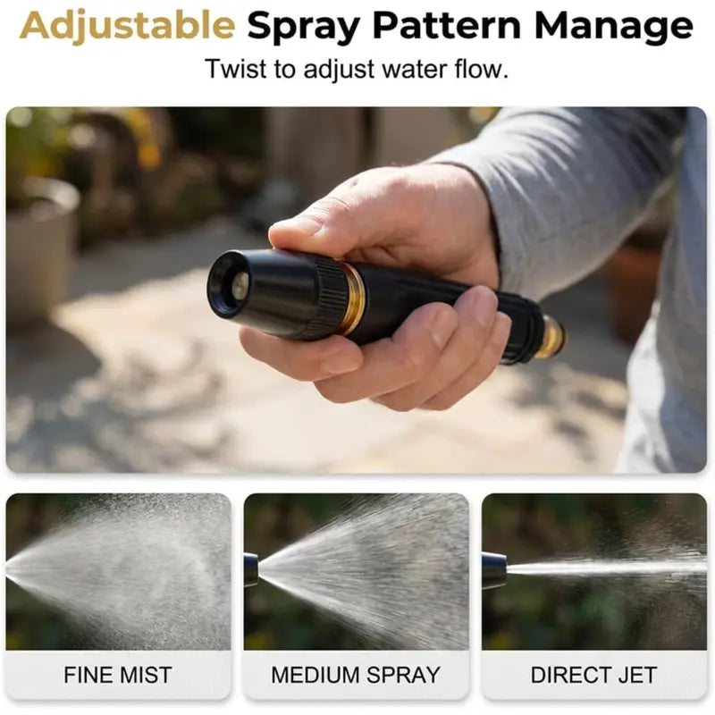 TurboJet Adjustable Hose Nozzle