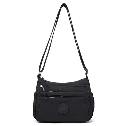 👜Women Solid Color Fashionable Multi-pocket Zipper Crossbody Bag