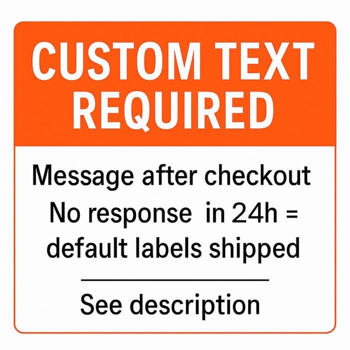 🔥Hot Sale 49% OFF - Custom Premium Magnetic Toolbox Labels for Tool Organization - 12 Pack of High Quality 3D Printed Personalized Magnets