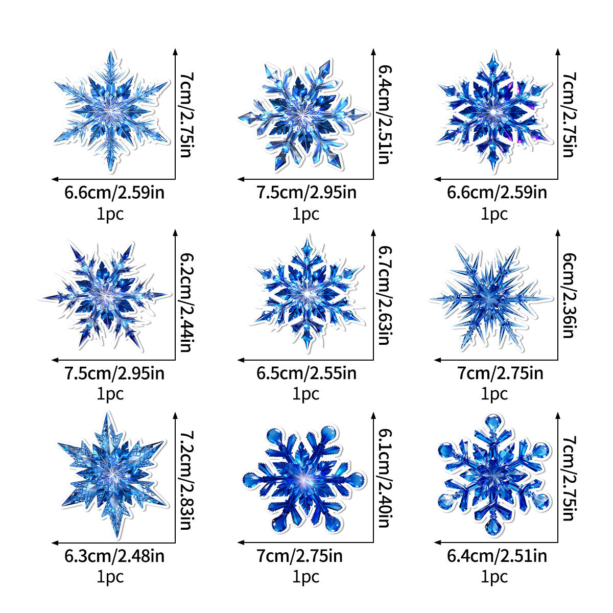 🔥Hot Sale 🔥Christmas 3D Glowing Wall Decals