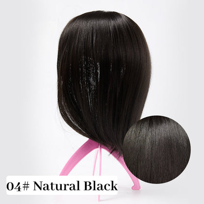 🔥Hot Sale 🔥Natural Hair Toppers with Bangs for Women