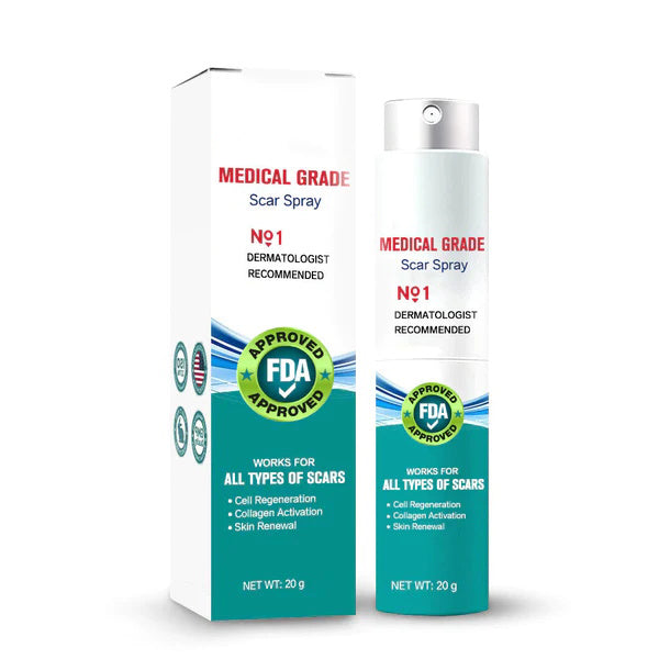🔥Hot Sale🔥Scar Remove – Medical Grade Scar Spray(For example Acne Scars, Surgical Scars and Stretch Marks ⚡️⚡️⚡️)