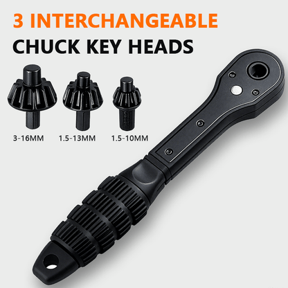 🔥Hot Sale 50% OFF🔥2 in 1 Drill Chuck Ratchet Spanner🛠️