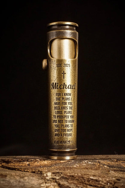 🔥Hot Sale 50% OFF🔥Handmade Brass Bullet Shell Lighter