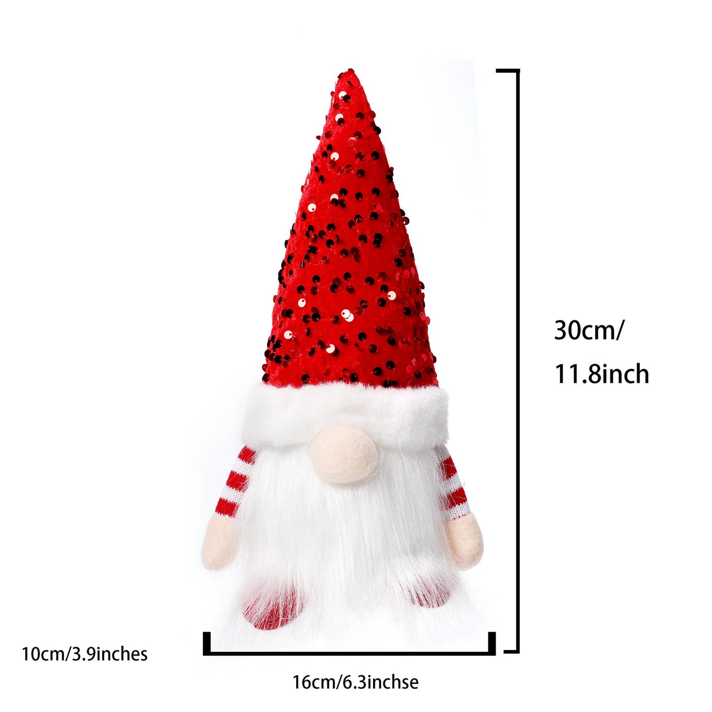 ✨ Lighted Christmas Gnome Plush – Premium Nordic Reindeer Santa Decoration for Festive Home & Gifts