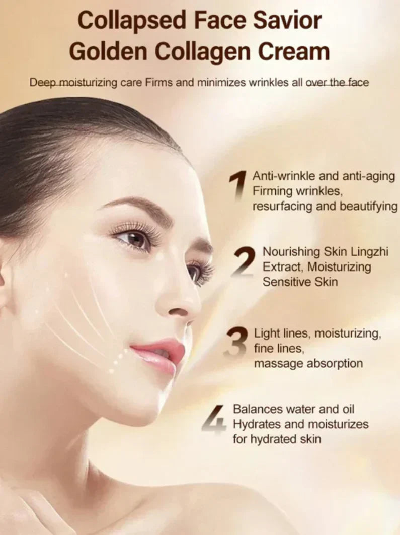 🔥 LAST DAY OF SALE-GOLD COLLAGEN ANTI-WRINKLE CREAM