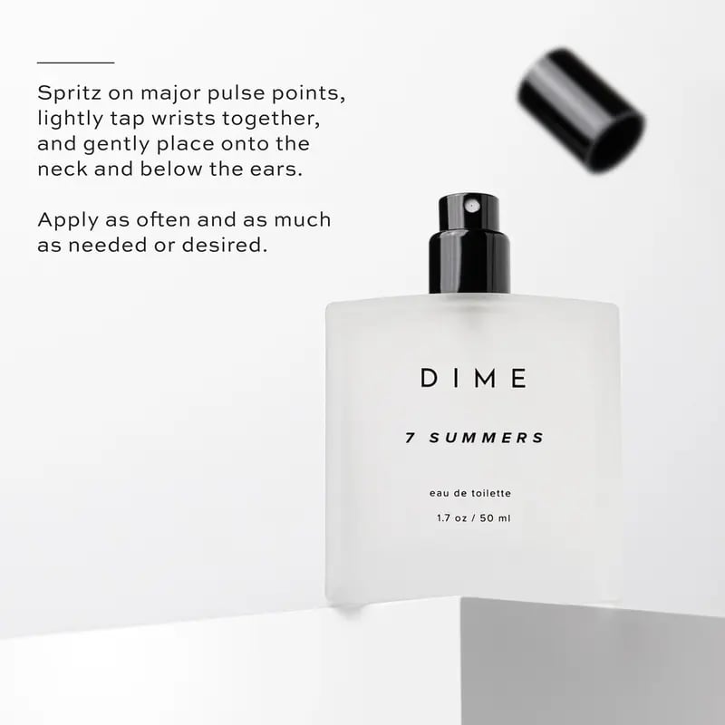 🔥Hot Sale 50% OFF🔥DIME Beauty 7 Summers Perfume. Sweet Floral Fragrance. Vanilla & Musk. Hypoallergenic