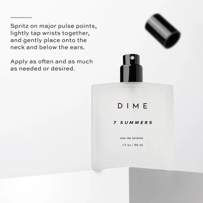 🔥Hot Sale 50% OFF🔥DIME Beauty 7 Summers Perfume. Sweet Floral Fragrance. Vanilla & Musk. Hypoallergenic