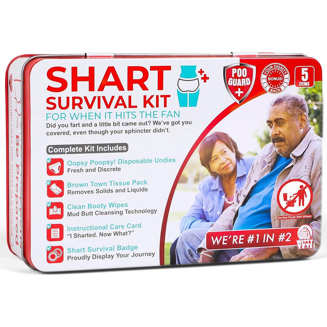 🔥2025 HOT SALE🔥Funny Shart Survival Kit by Witty Yeti