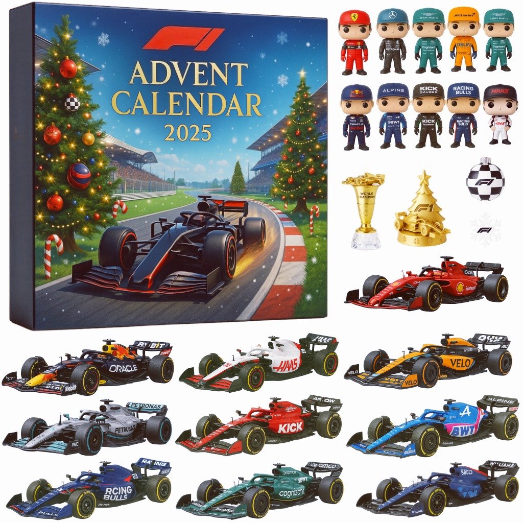 🔥Hot Sale 50% OFF🔥 F1 Advent Calendar 2025🎄