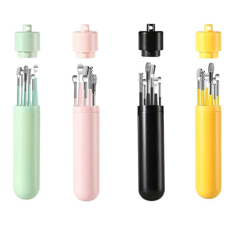 🔥Hot Sale 50% OFF🔥6 Counts/Set Ear Wax Removal Tool Set with Storage Tube