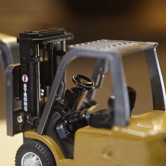 🔥Hot Sale 50% OFF🔥-🚜Mini Rechargeable Remote Control Building Toy– Forklift