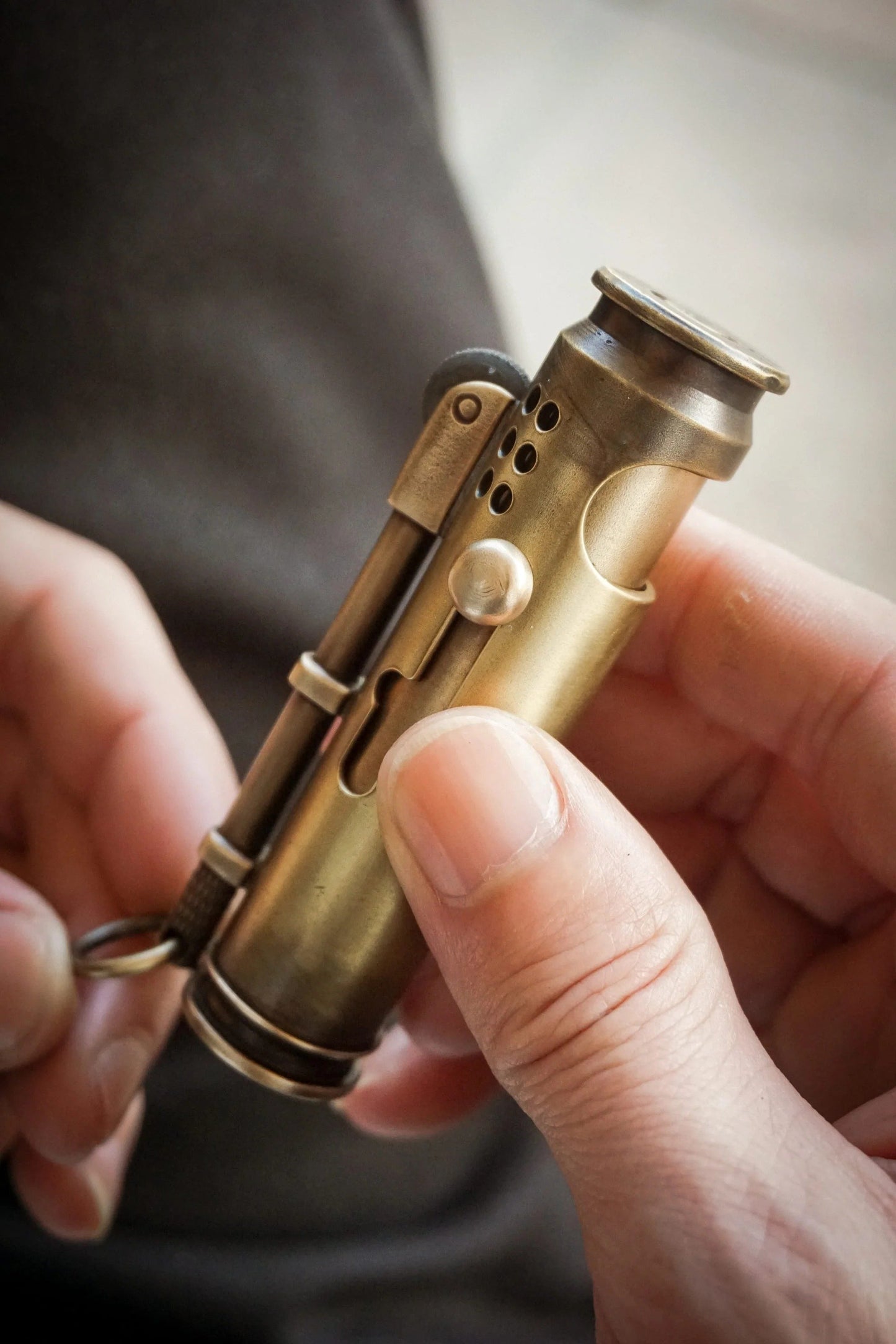 🔥Hot Sale 50% OFF🔥Handmade Brass Bullet Shell Lighter