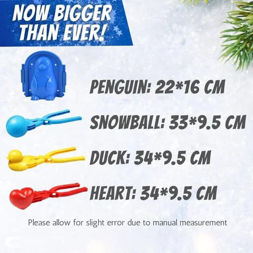 🔥HOT SALE 50% OFF!!⚡50K+ SOLD!❄️Endless Fun Snowball Kit