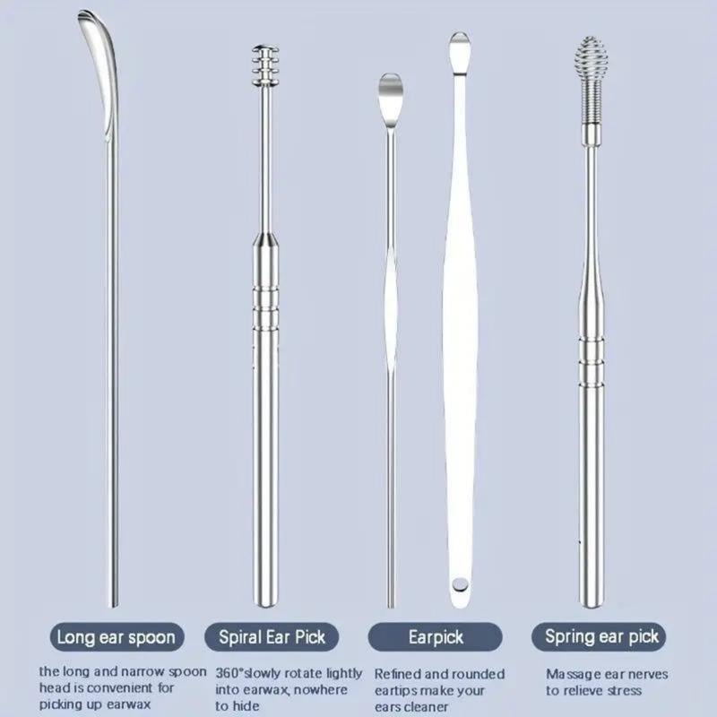 🔥Hot Sale 50% OFF🔥6 Counts/Set Ear Wax Removal Tool Set with Storage Tube