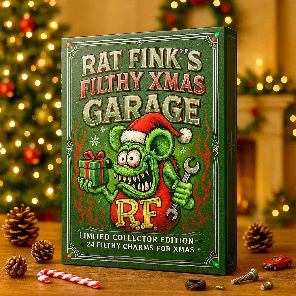 🔥Limited Edition, Only 100 Sets Left! - 🎄Rat Fink Limited Edition 2025 Advent Calendar