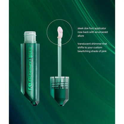 🔥Hot Sale 50% OFF🔥r.e.m. beauty x Wicked: For Good So Popular pH Adaptive Lip Oil