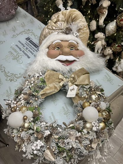 🔥Hot Sale 49% off🔥Santa Face Wreath
