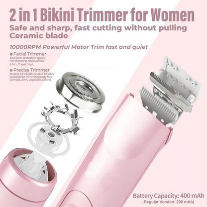 🎁Last Day Promotion 49% OFF!🎁 - LastlargelyTM 2-in-1 Women's Body Shaver