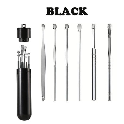🔥Hot Sale 50% OFF🔥6 Counts/Set Ear Wax Removal Tool Set with Storage Tube