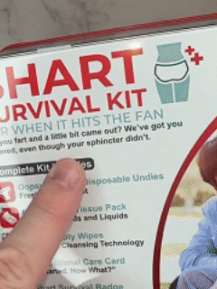 🔥2025 HOT SALE🔥Funny Shart Survival Kit by Witty Yeti