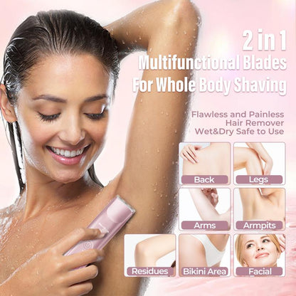 🎁Last Day Promotion 49% OFF!🎁 - LastlargelyTM 2-in-1 Women's Body Shaver