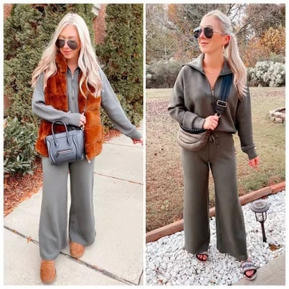 🔥Hot Sale 50% OFF🔥-🎀Women's 2 Piece Casual Outfits Sweatsuit Set