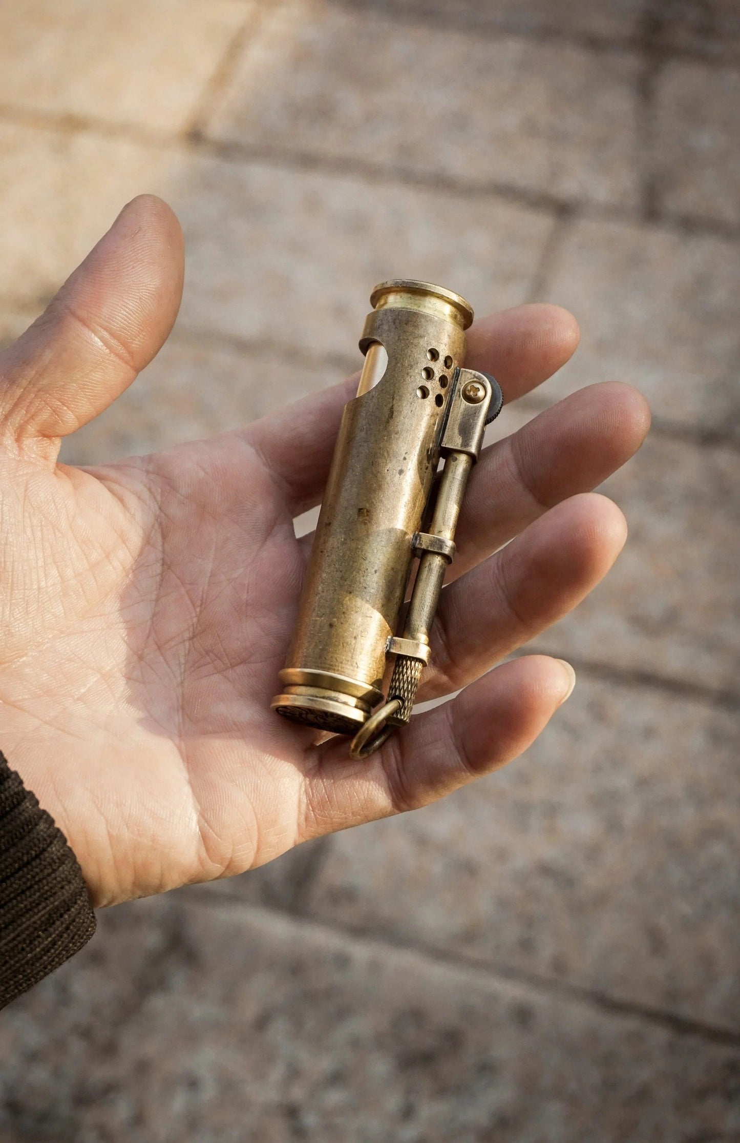 🔥Hot Sale 50% OFF🔥Handmade Brass Bullet Shell Lighter