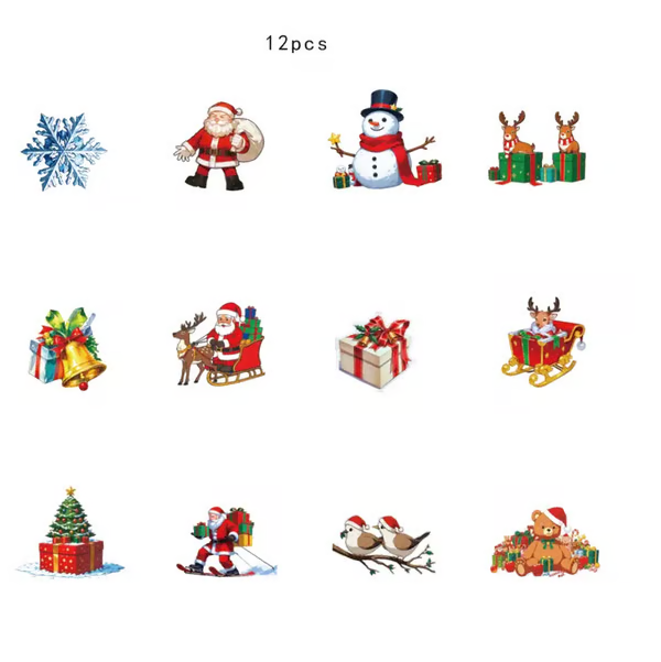 🔥Hot Sale 🔥Christmas 3D Glowing Wall Decals