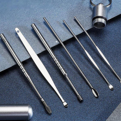 🔥Hot Sale 50% OFF🔥6 Counts/Set Ear Wax Removal Tool Set with Storage Tube