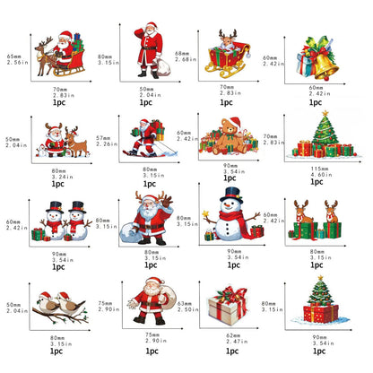 🔥Hot Sale 🔥Christmas 3D Glowing Wall Decals