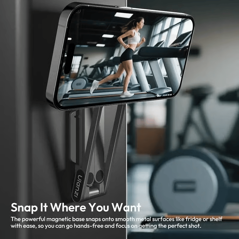 🔥Hot Sale 50% OFF🔥Magnetic Phone Tripod for iPhone, MA38 Portable Phone Holder Mini Tripod for Magsafe