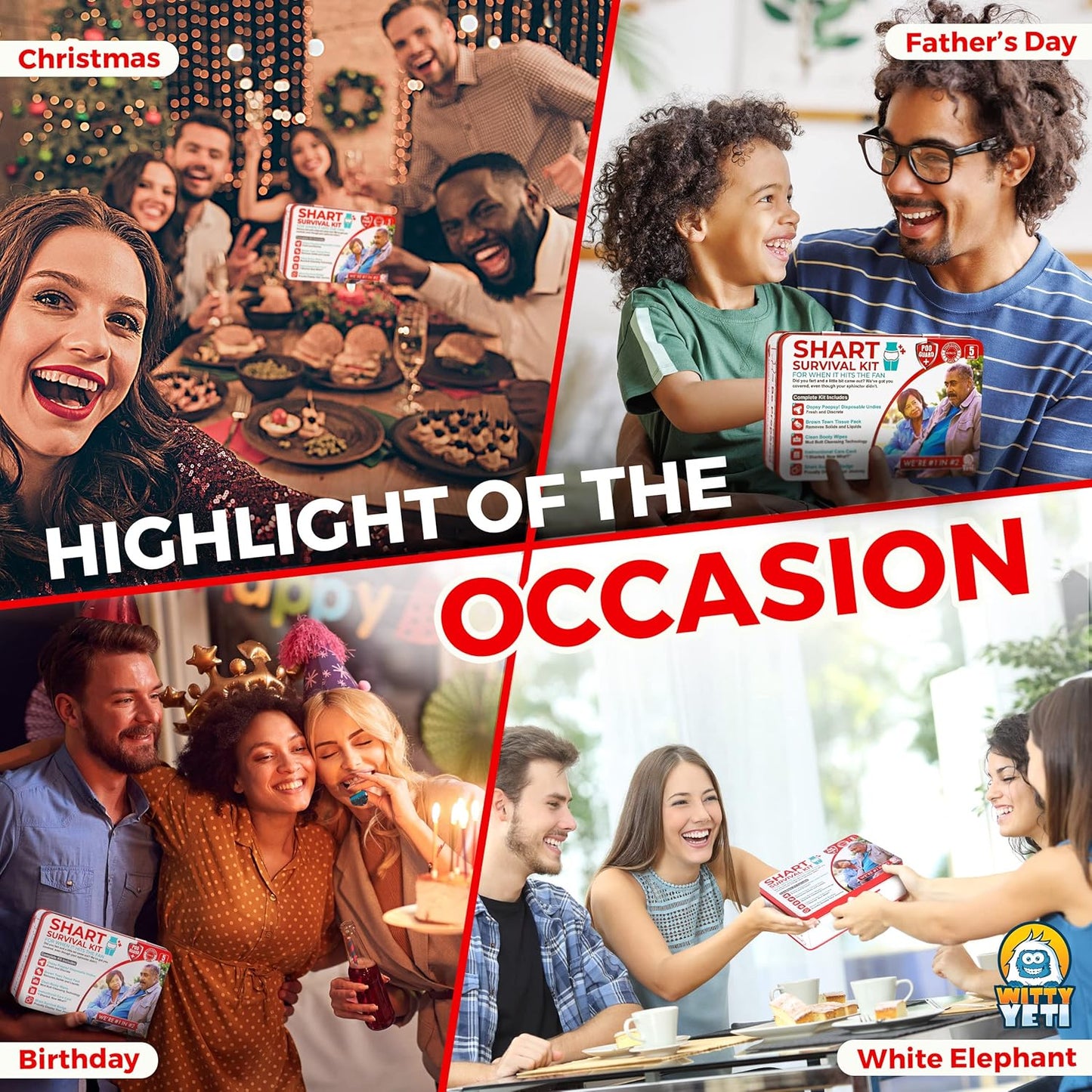 🔥2025 HOT SALE🔥Funny Shart Survival Kit by Witty Yeti